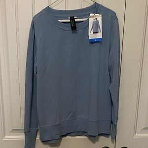 Blue Long Sleeve Sweatshirt